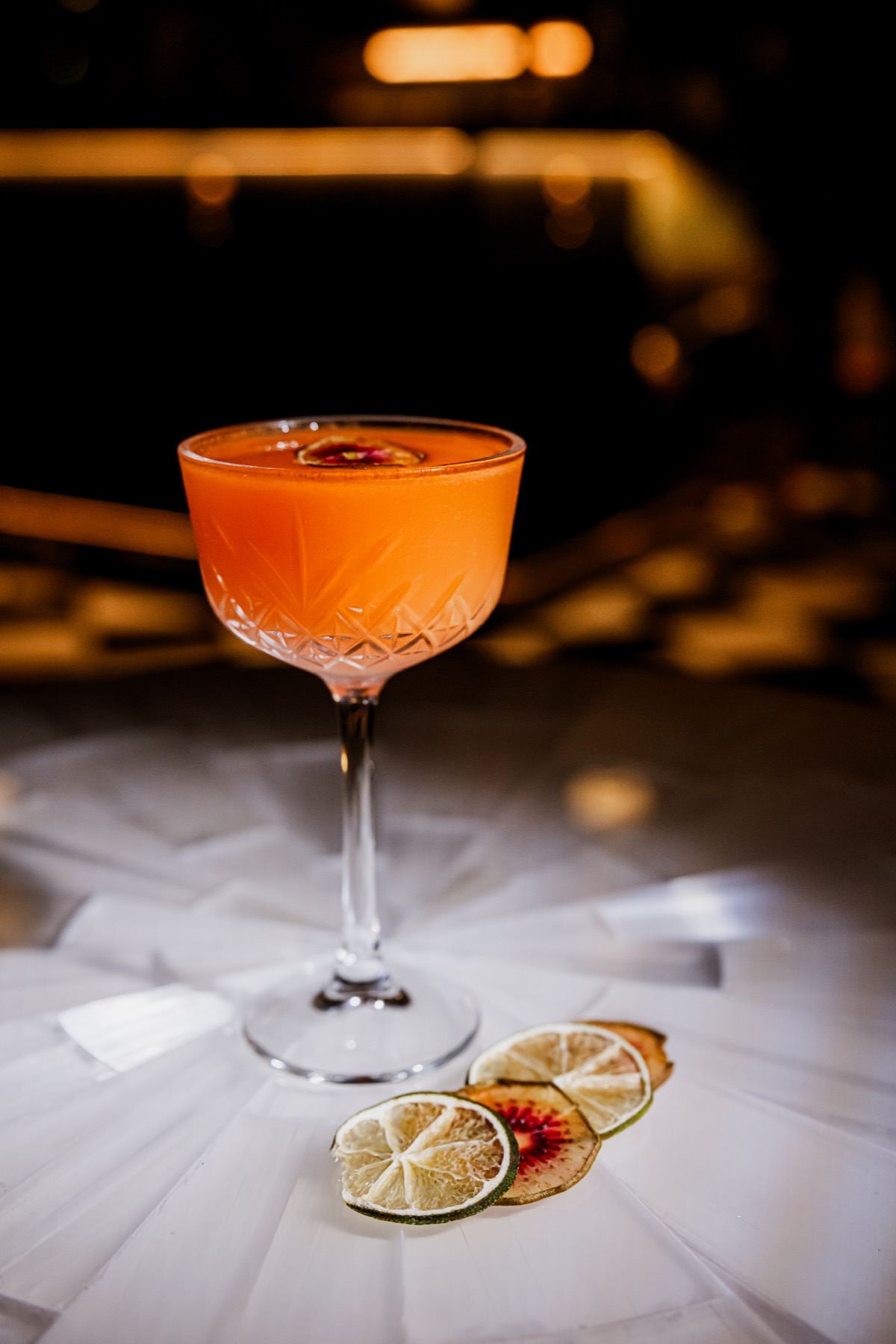 An Anigma craft cocktail