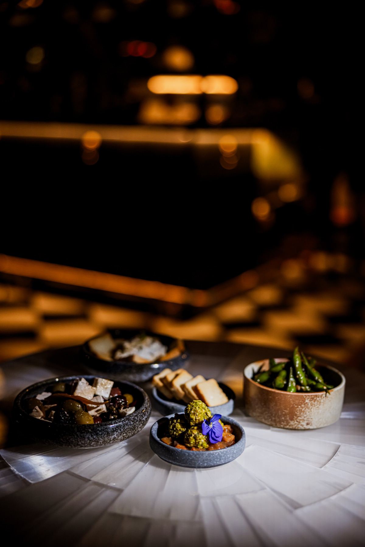 Shared plates from the Anigma menu